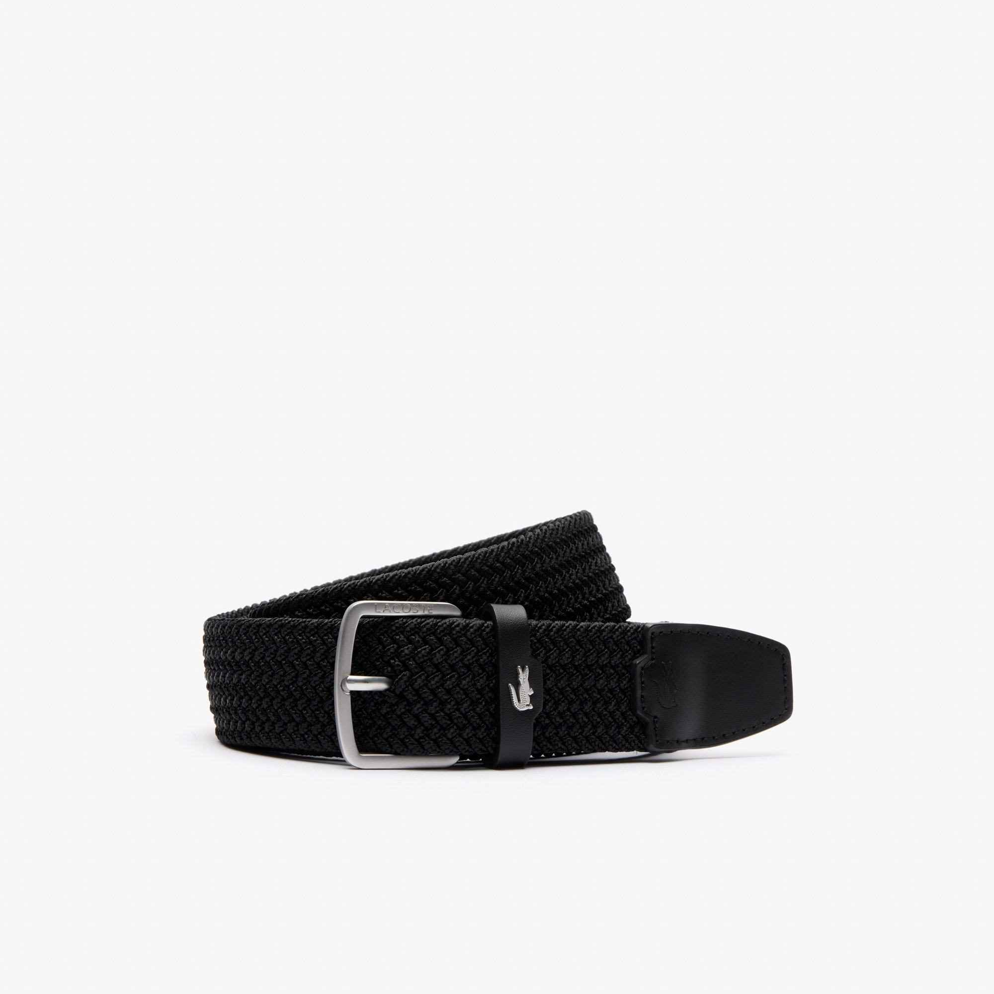 Dây Lưng Lacoste Nam Chất Liệu Canvas Co Giãn