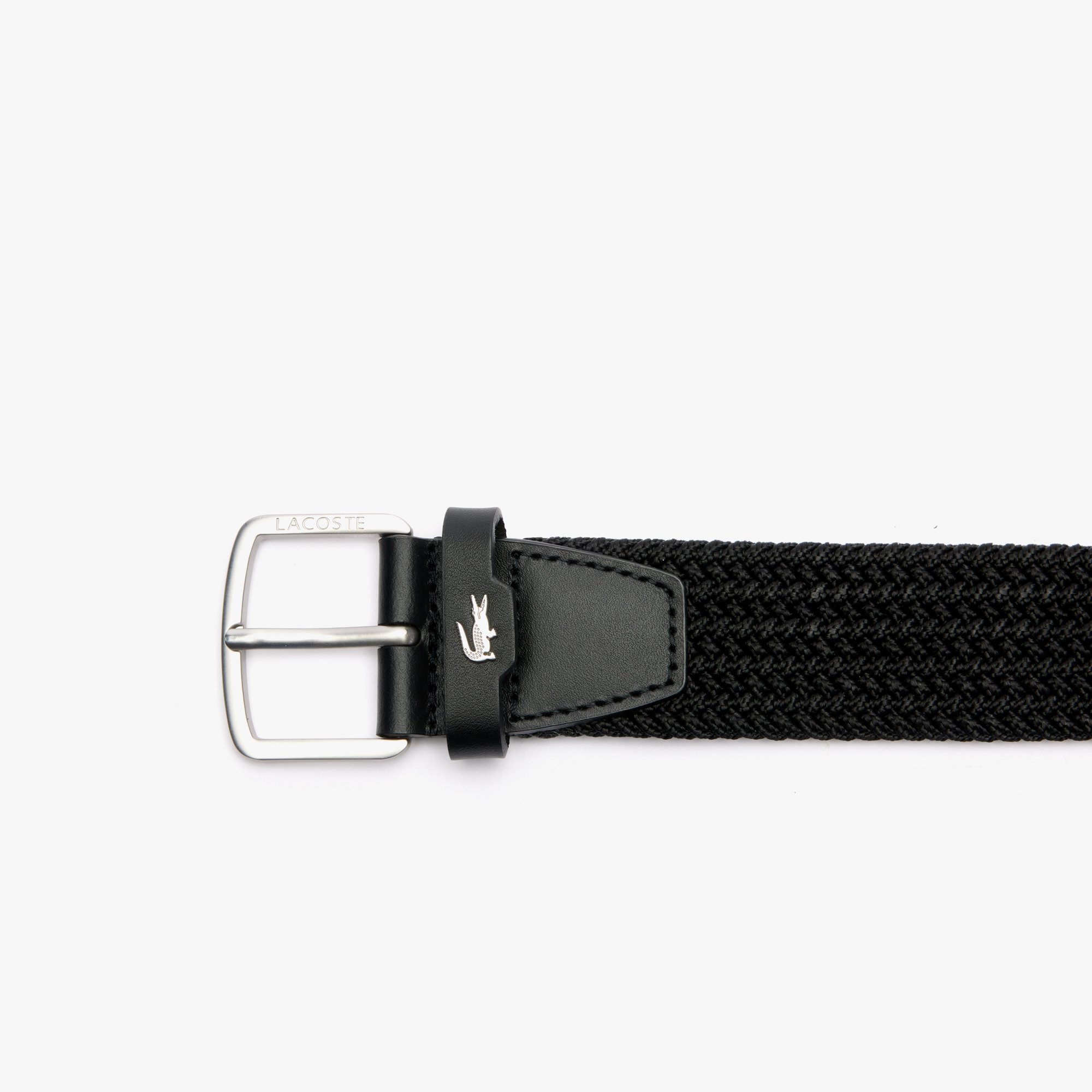 Dây Lưng Lacoste Nam Chất Liệu Canvas Co Giãn