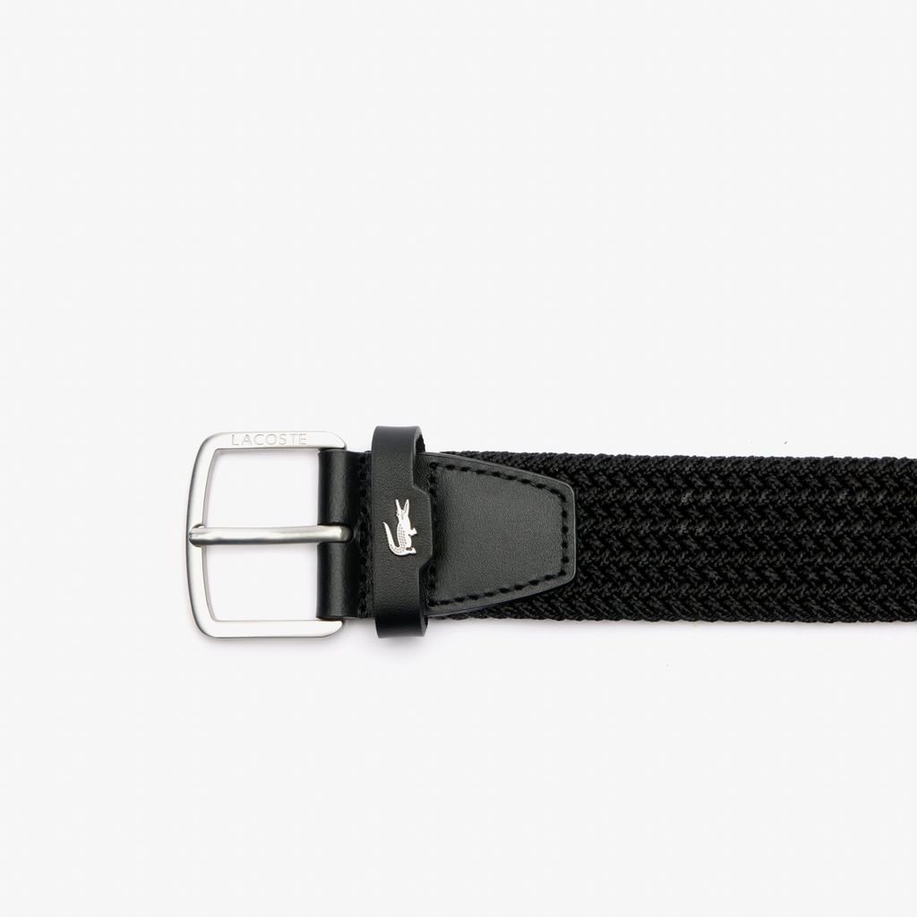 Dây Lưng Lacoste Nam Chất Liệu Canvas Co Giãn