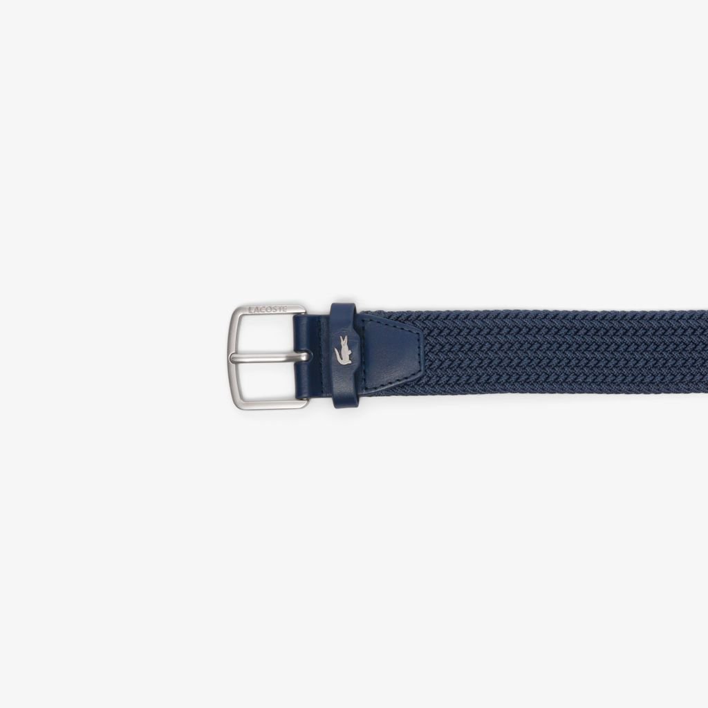 Dây Lưng Lacoste Nam Chất Liệu Canvas Co Giãn