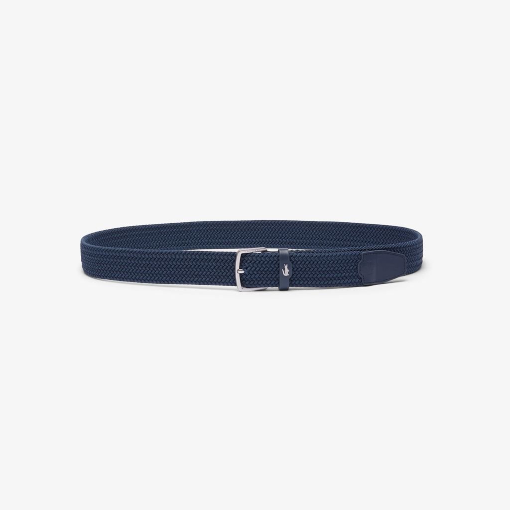 Dây Lưng Lacoste Nam Chất Liệu Canvas Co Giãn