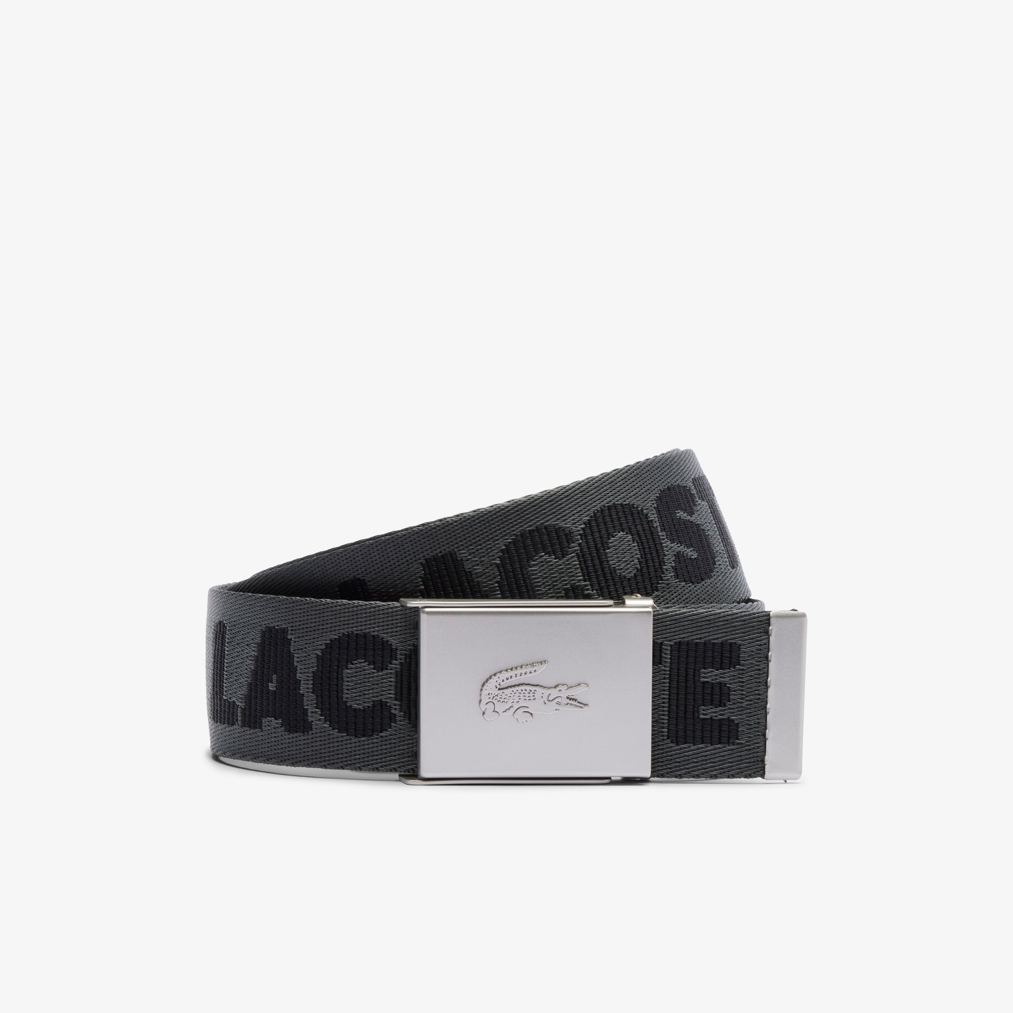 Dây Lưng Lacoste Nam Chất Liệu Jacquard