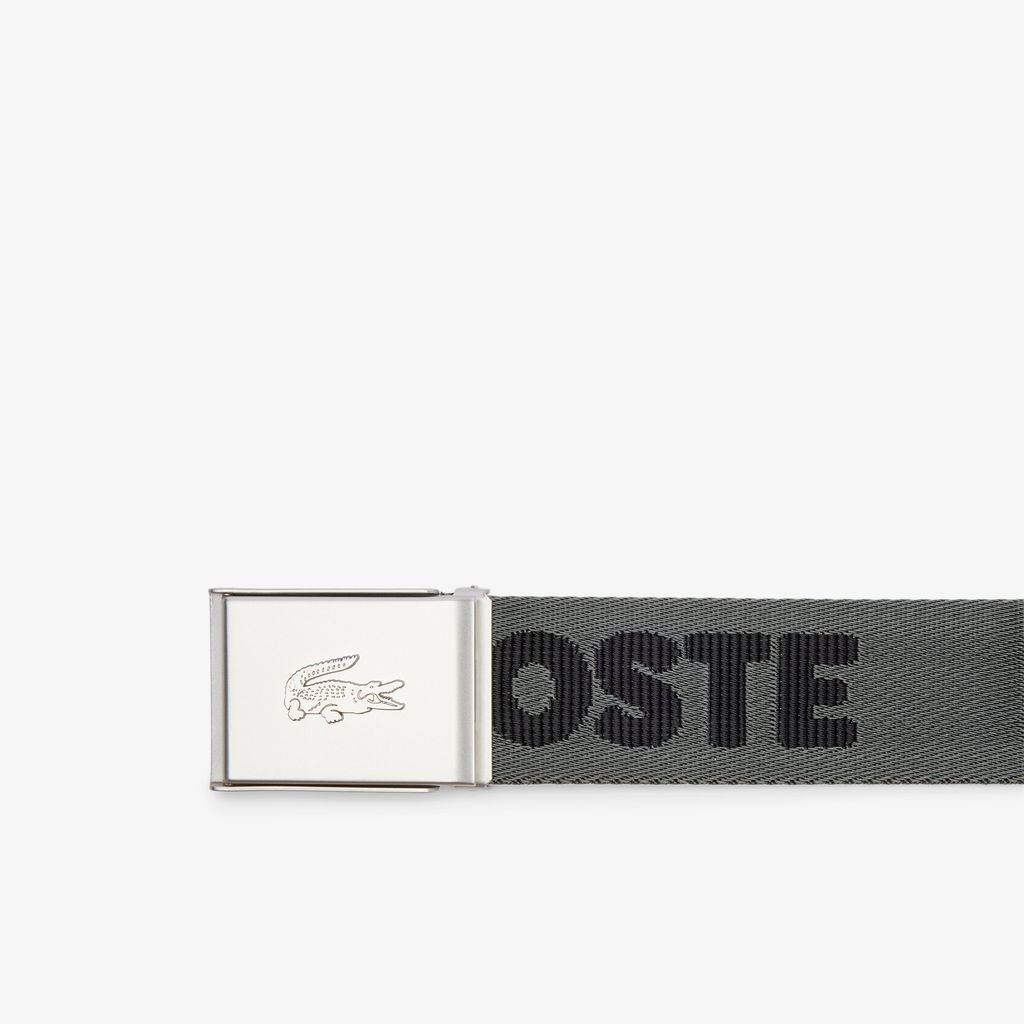 Dây Lưng Lacoste Nam Chất Liệu Jacquard