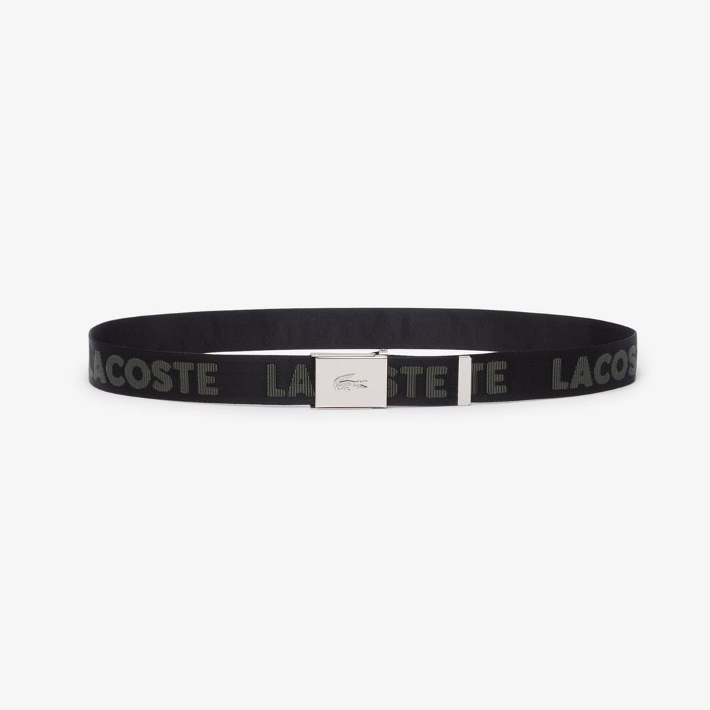 Dây Lưng Lacoste Nam Chất Liệu Jacquard