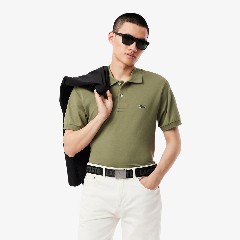 Dây Lưng Lacoste Nam Chất Liệu Jacquard