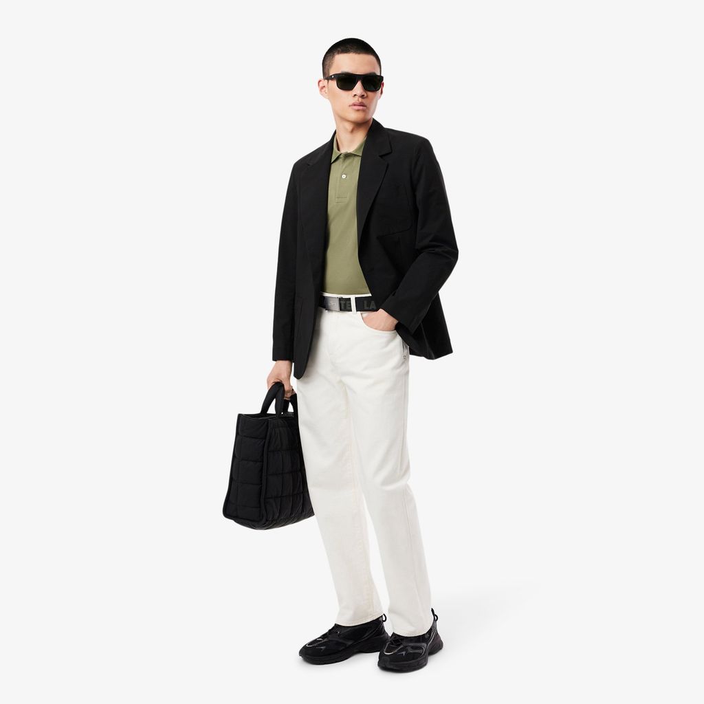 Dây Lưng Lacoste Nam Chất Liệu Jacquard