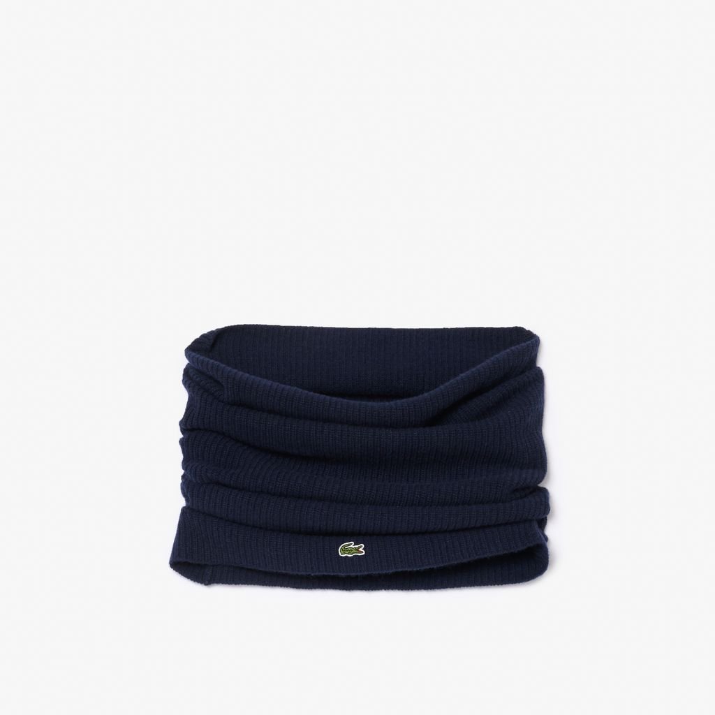 Khăn Choàng Lacoste Nữ Chất Liệu Len Cashmere Dệt Kim Có Sọc