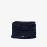 Khăn Choàng Lacoste Nữ Chất Liệu Len Cashmere Dệt Kim Có Sọc