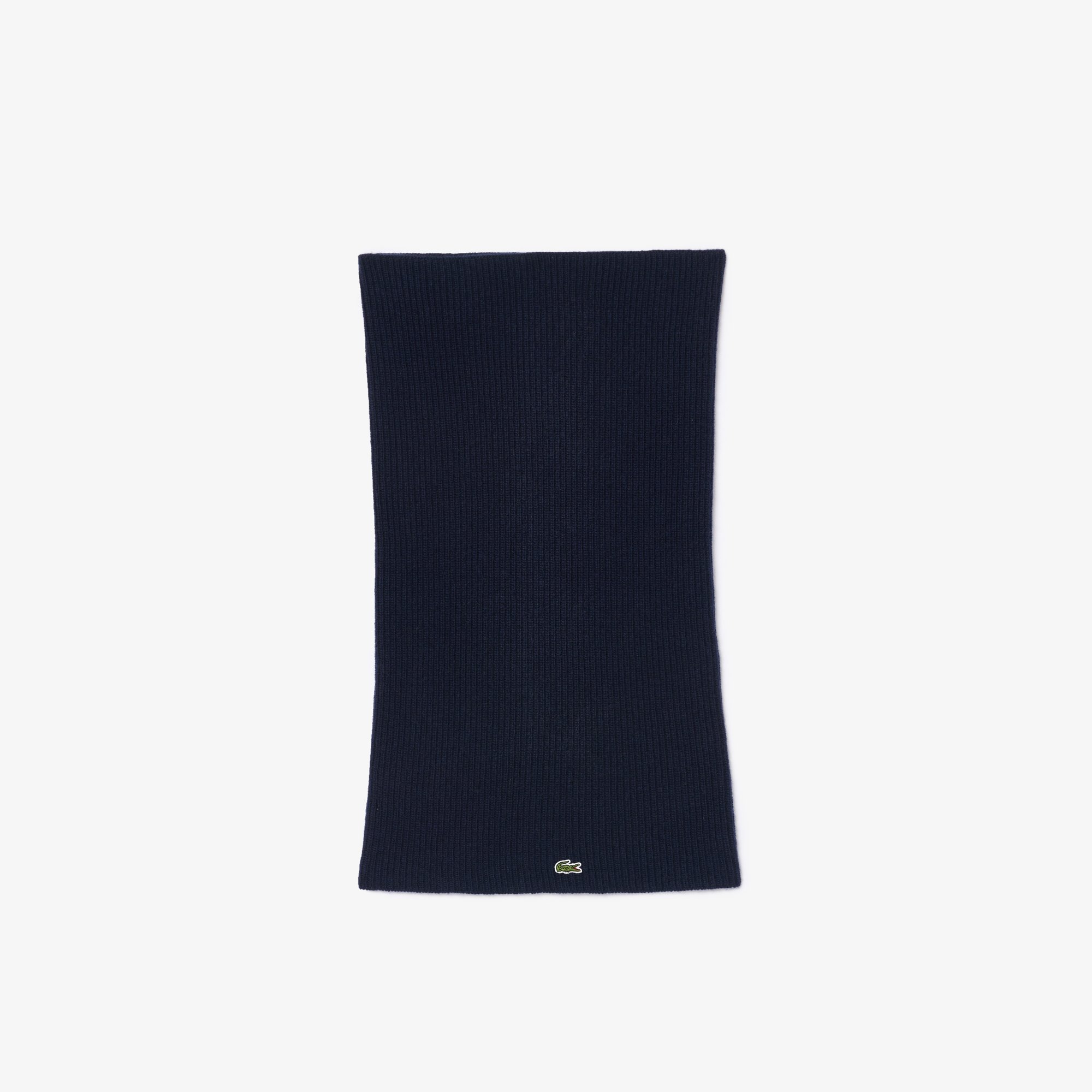 Khăn Choàng Lacoste Nữ Chất Liệu Len Cashmere Dệt Kim Có Sọc
