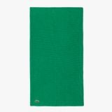 Khăn Choàng Lacoste Nữ Chất Liệu Len Cashmere Dệt Kim Có Sọc