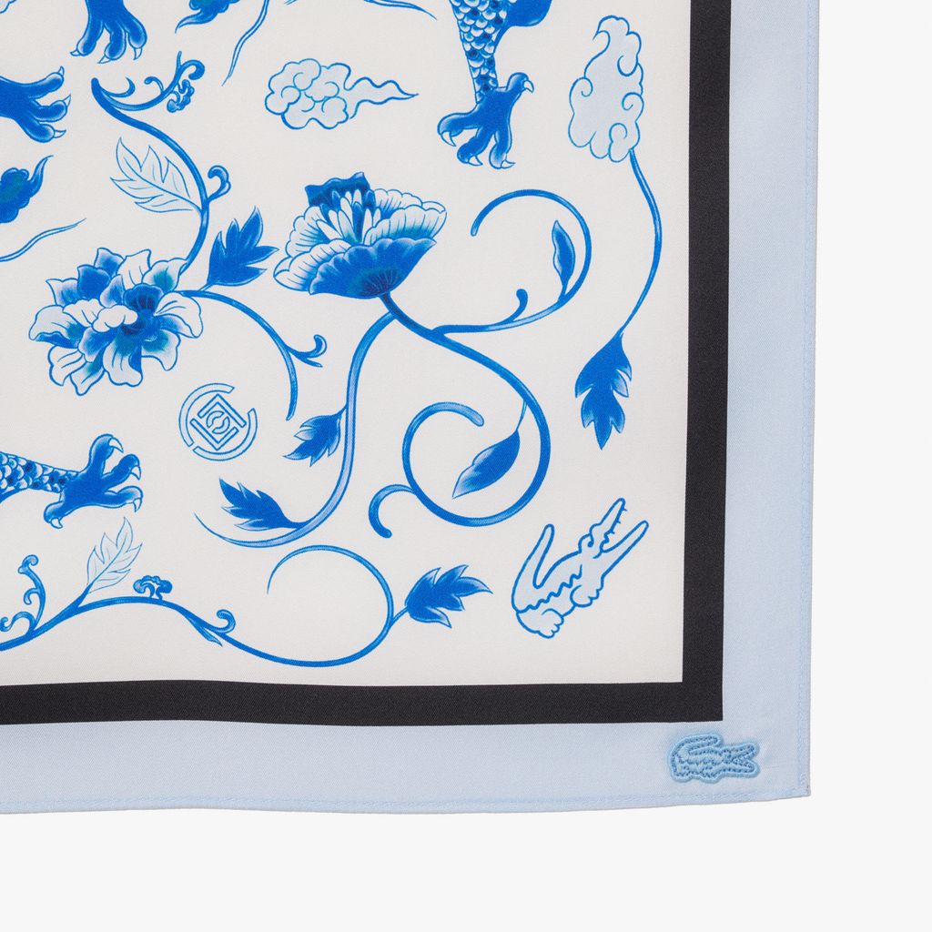 Khăn Choàng Lụa Lacoste Nam Lacoste x Clot