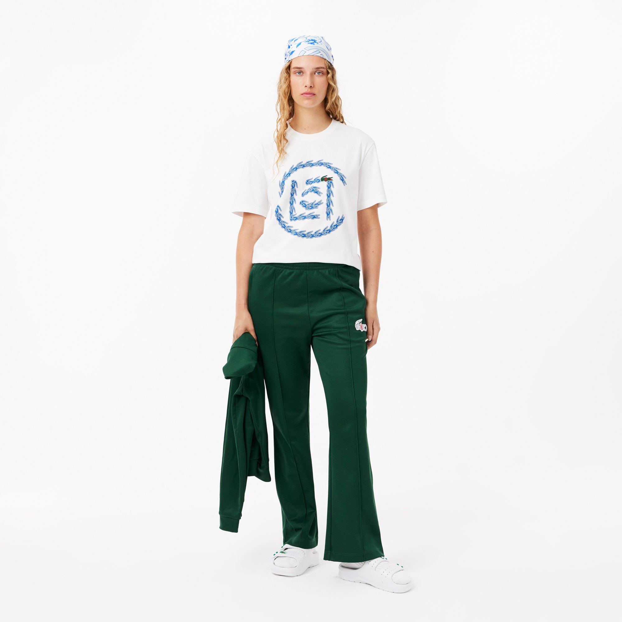 Khăn Choàng Lụa Lacoste Nam Lacoste x Clot