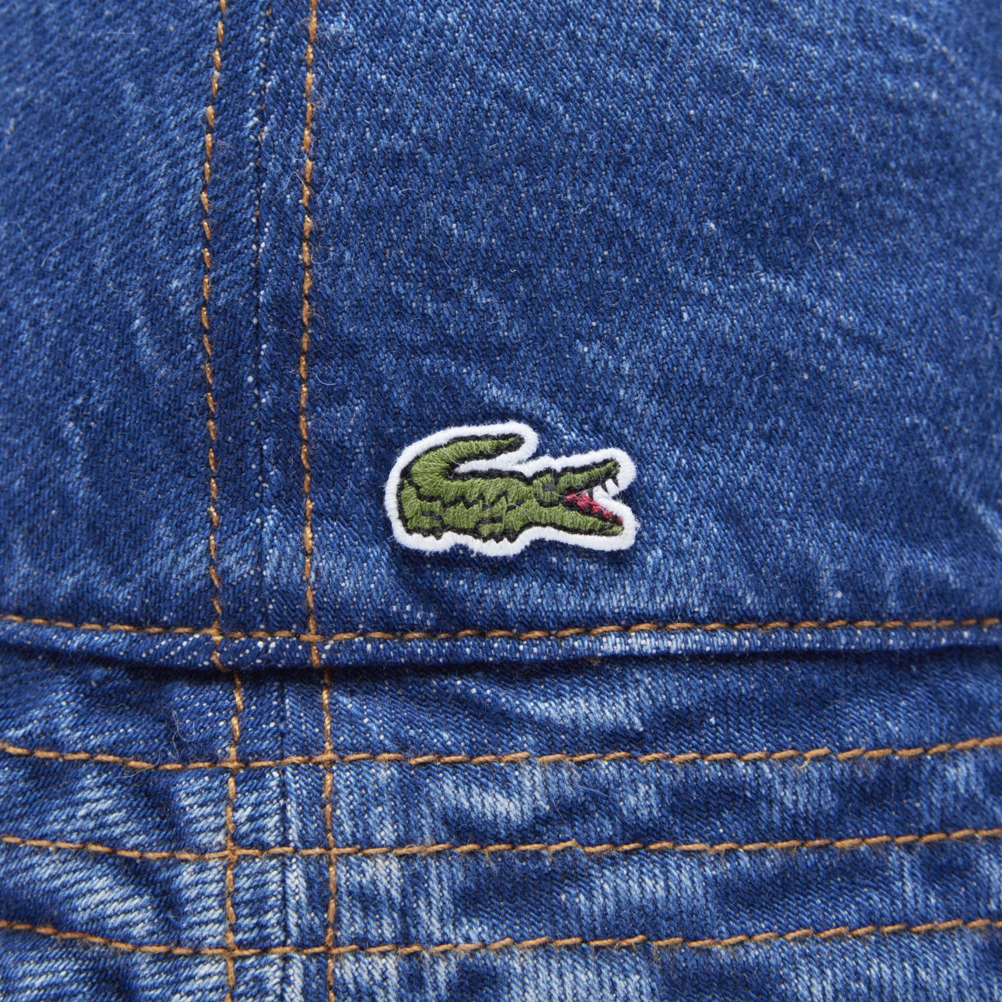 Mũ Bucket Lacoste Nữ Chất Liệu Cotton Twill