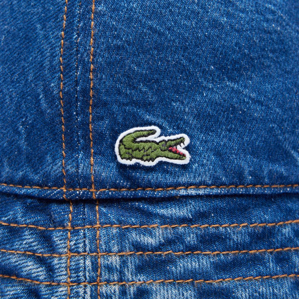 Mũ Bucket Lacoste Nữ Chất Liệu Cotton Twill