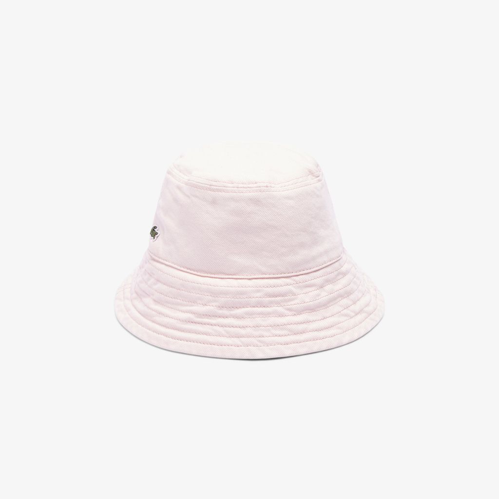 Mũ Bucket Lacoste Nữ Chất Liệu Cotton Twill