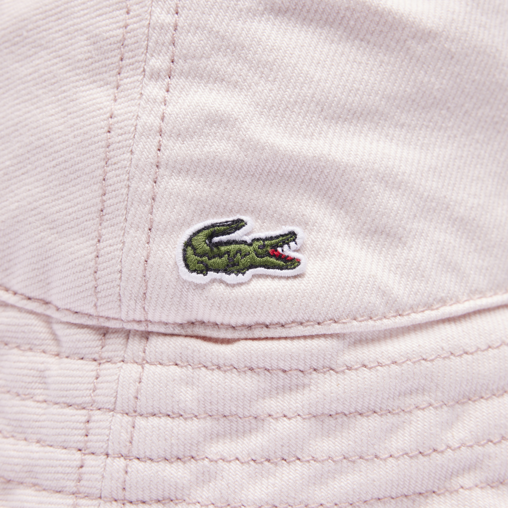 Mũ Bucket Lacoste Nữ Chất Liệu Cotton Twill