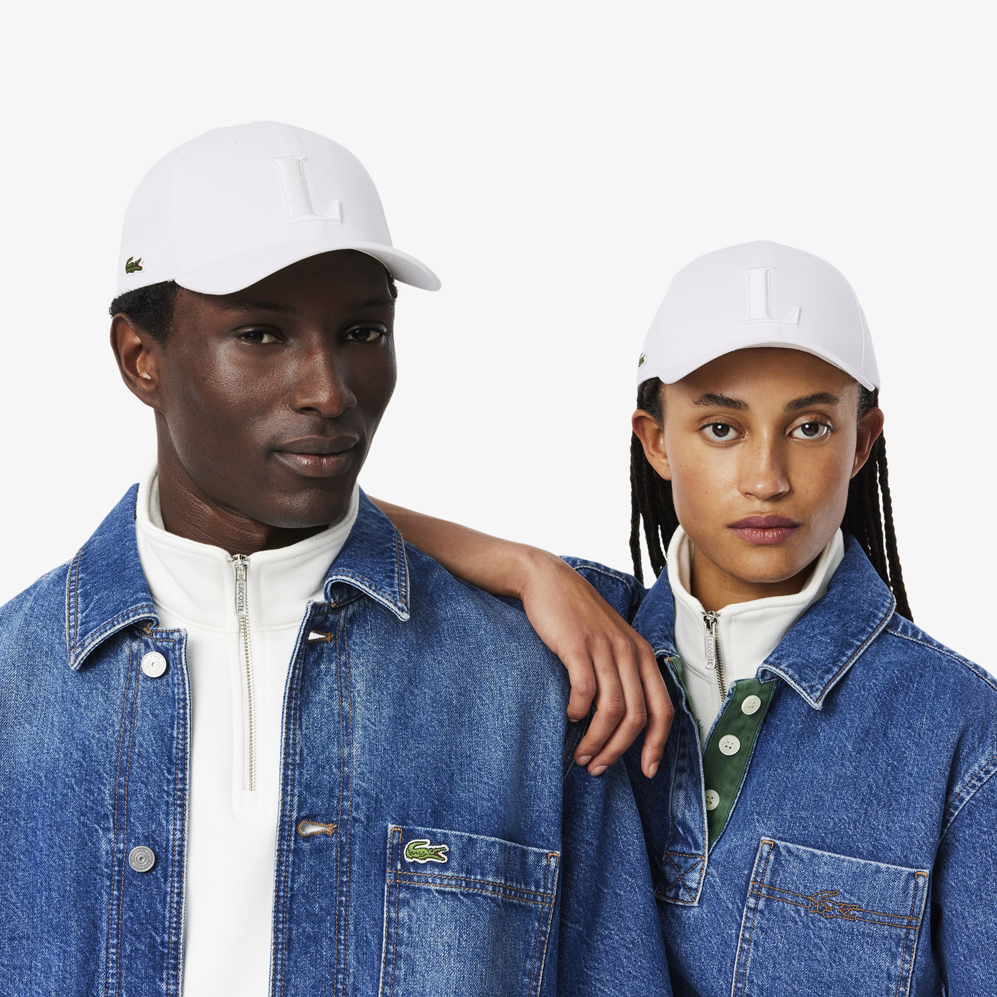 Mũ Chơi Bóng Chày Lacoste Unisex Thêu 3D
