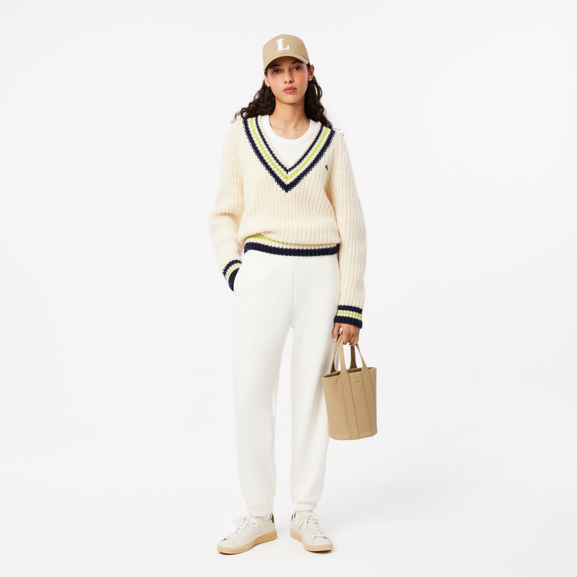 Mũ Chơi Bóng Chày Lacoste Unisex Thêu 3D