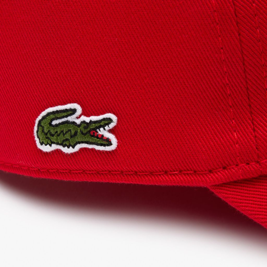 Mũ Lacoste Unisex Chất Liệu Cotton Twill