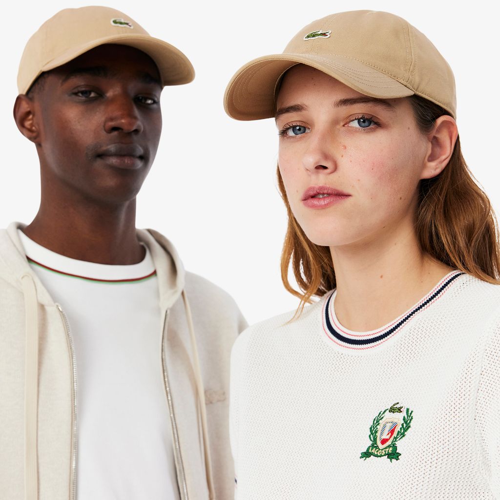 Mũ Lacoste Unisex Chất Liệu Cotton Twill