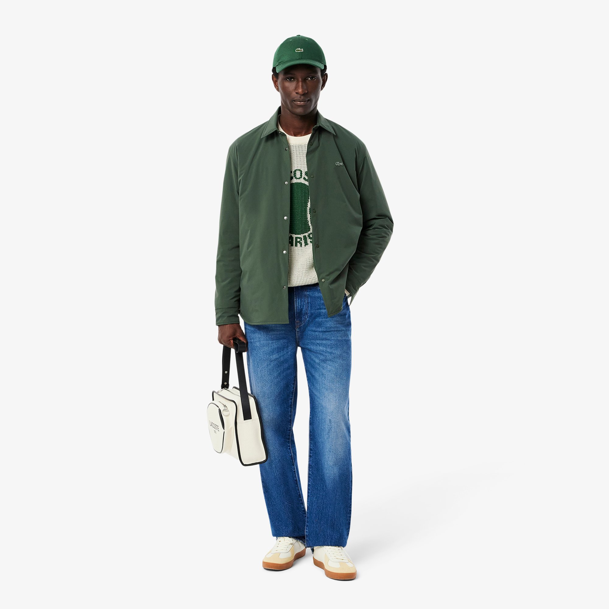 Mũ Lacoste Unisex Chất Liệu Cotton Twill