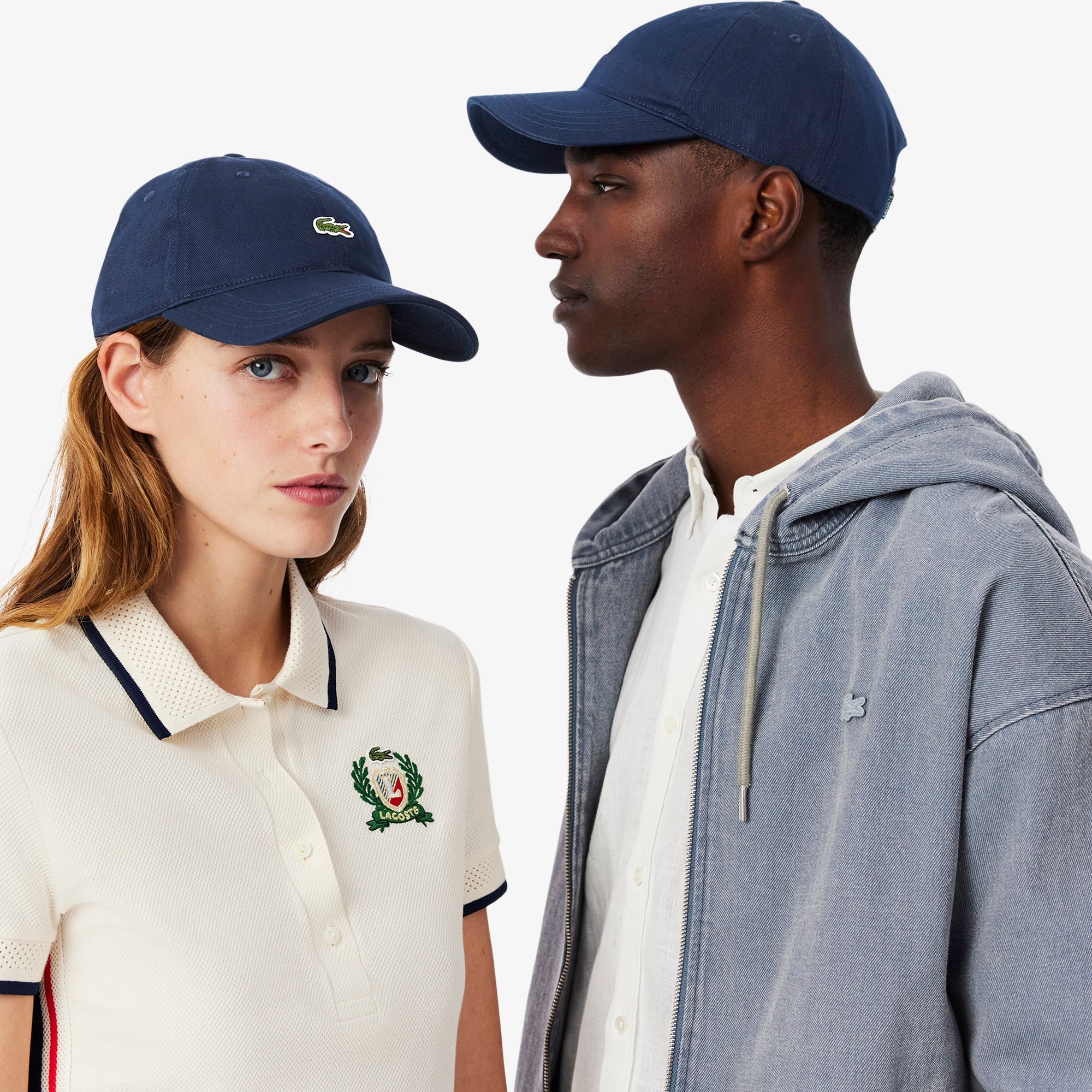 Mũ Lacoste Unisex Chất Liệu Cotton Twill