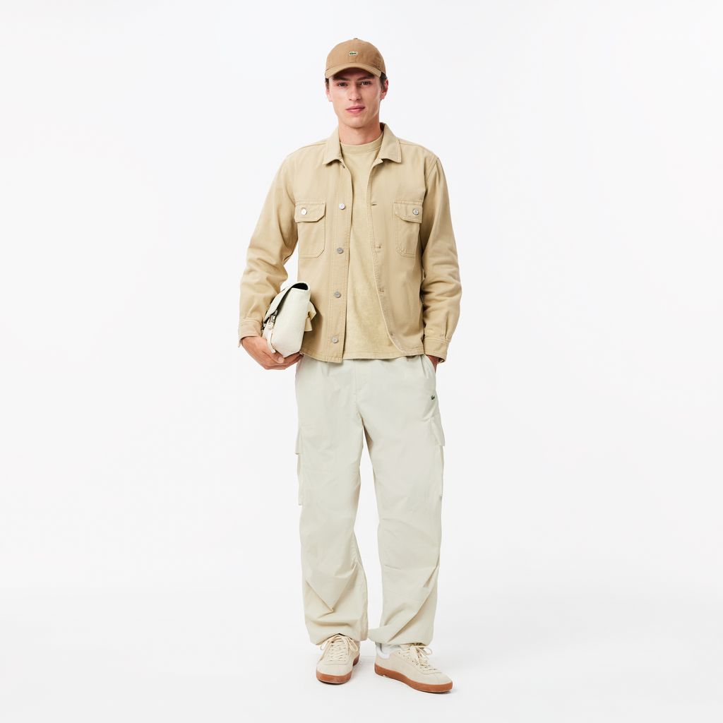 Mũ Lacoste Unisex Chất Liệu Cotton Twill