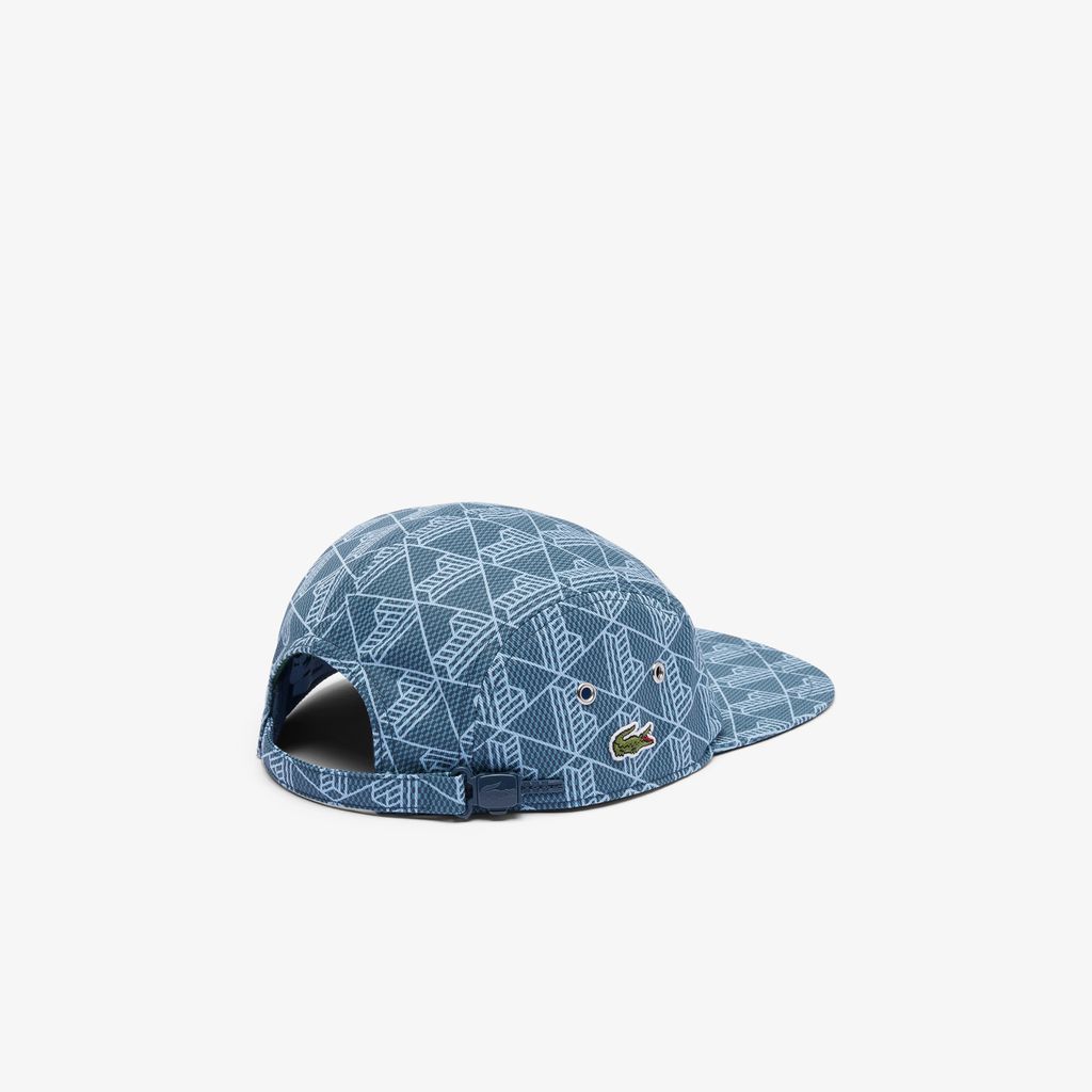 Mũ Lacoste Unisex Jockey Chất Liệu Twill Họa Tiết In