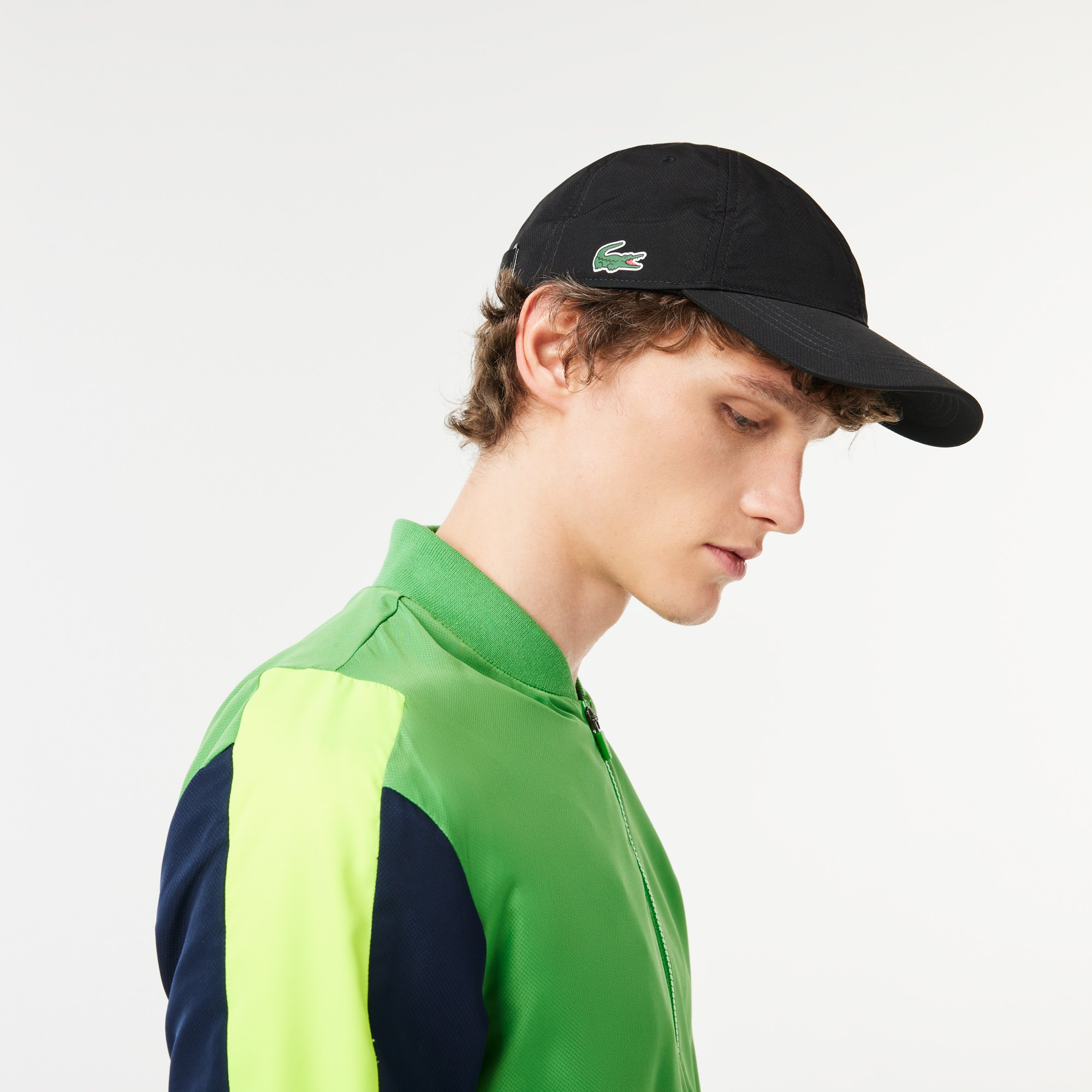 Mũ Thể Thao Lacoste Nam Nhẹ Chất Liệu Taffeta Kim Cương