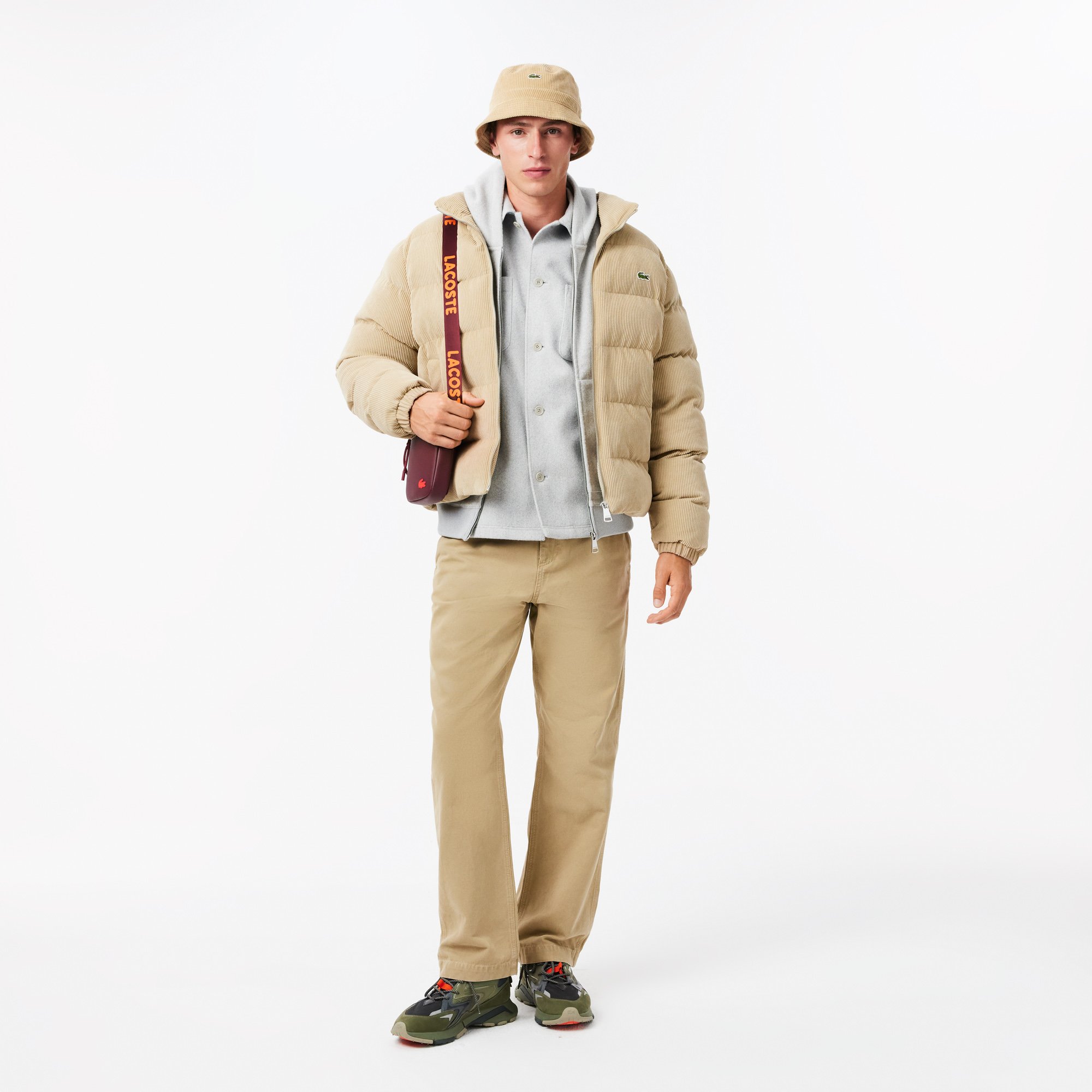 Mũ Xô Lacoste Unisex Bằng Vải Nhung