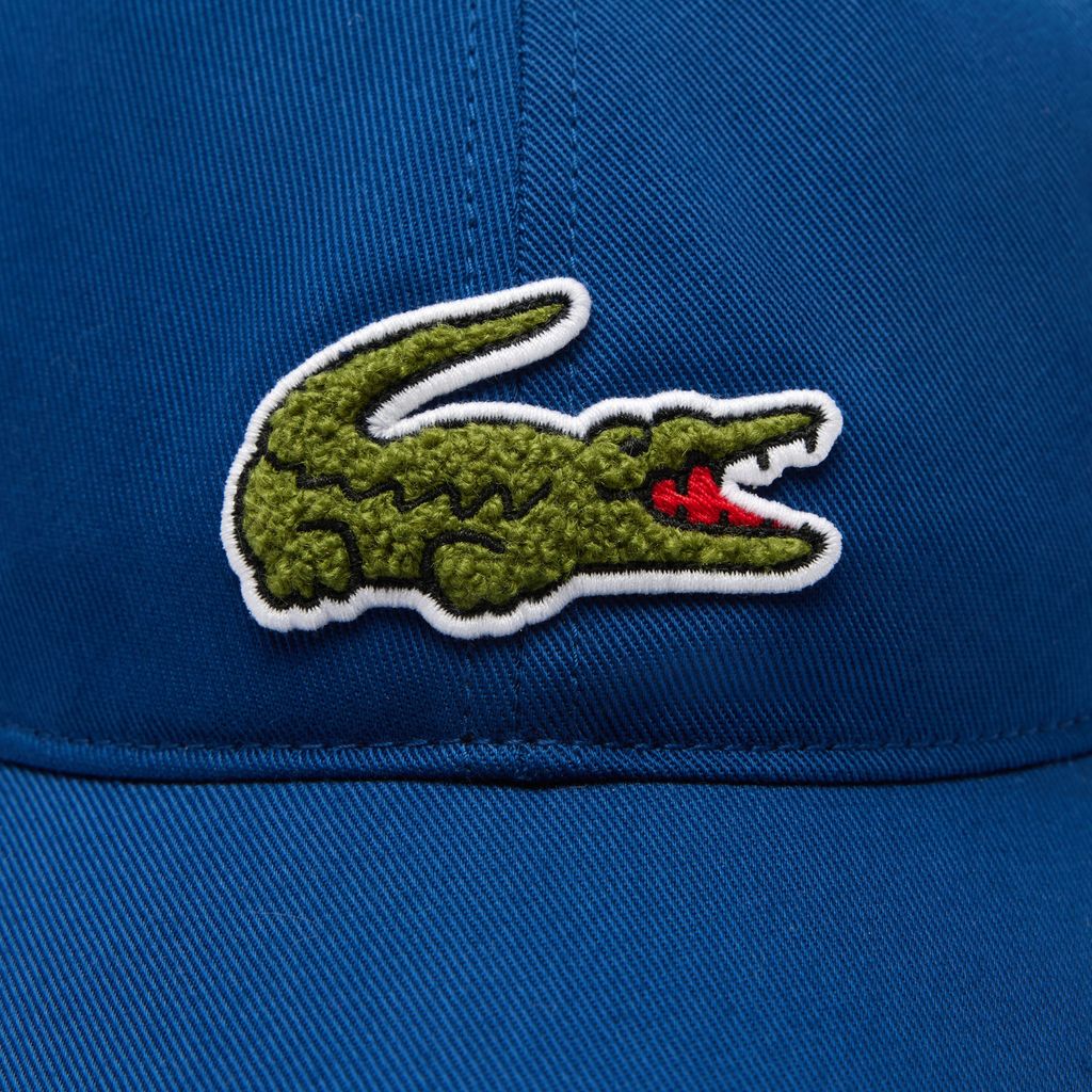 Mũ Lacoste Unisex Chất Liệu Cotton Twill Huy Hiệu Cá Sấu