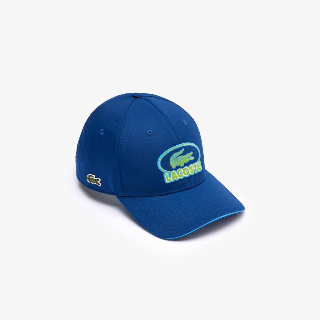 Mũ Bóng Chày Lacoste Unisex Thêu Huy Hiệu