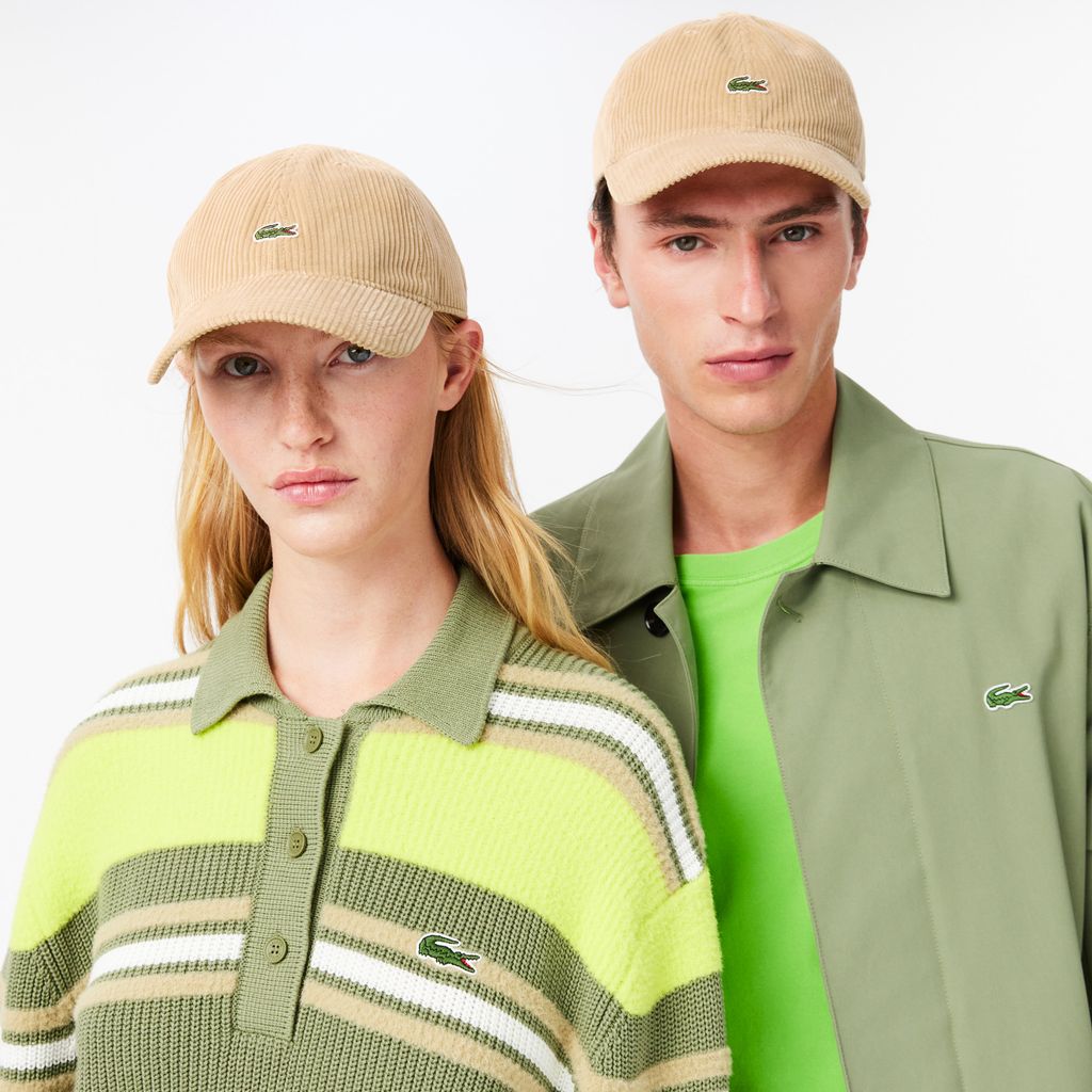 Mũ Lacoste Unisex Chất Liệu Cotton Nhung