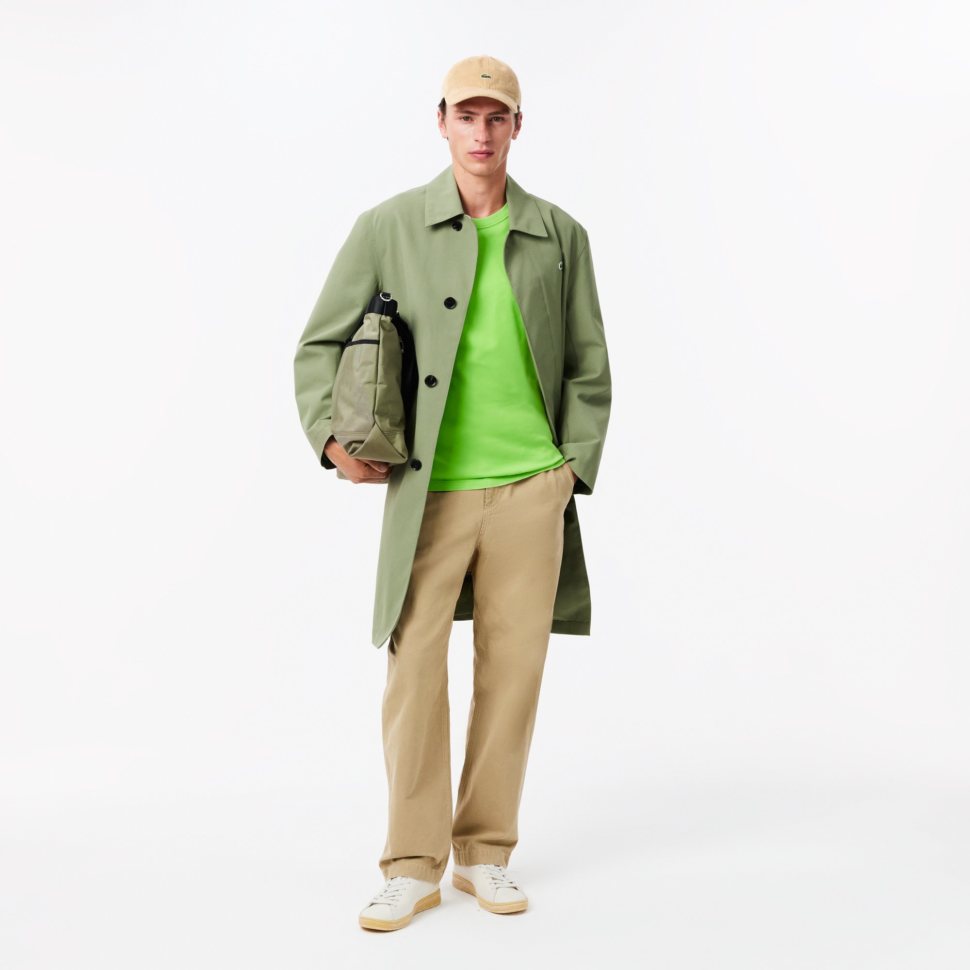 Mũ Lacoste Unisex Chất Liệu Cotton Nhung