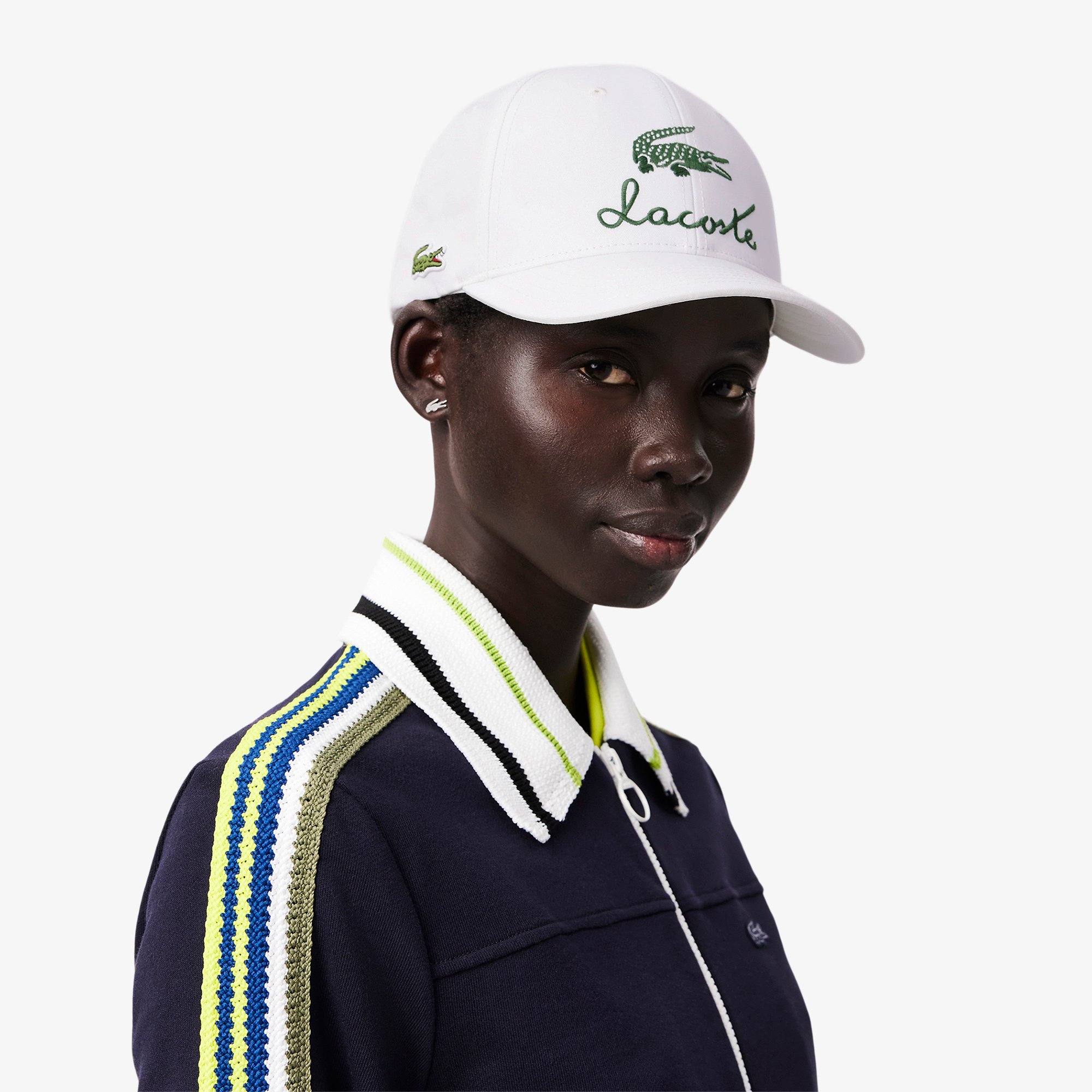 Mũ Lacoste Nữ Thêu Logo Cá Sấu