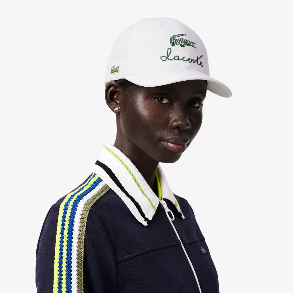 Mũ Lacoste Nữ Thêu Logo Cá Sấu