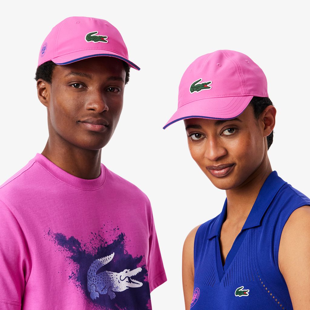 Mũ Thể Thao Lacoste Unisex Phiên Bản Roland Garros Chất Liệu Microfiber