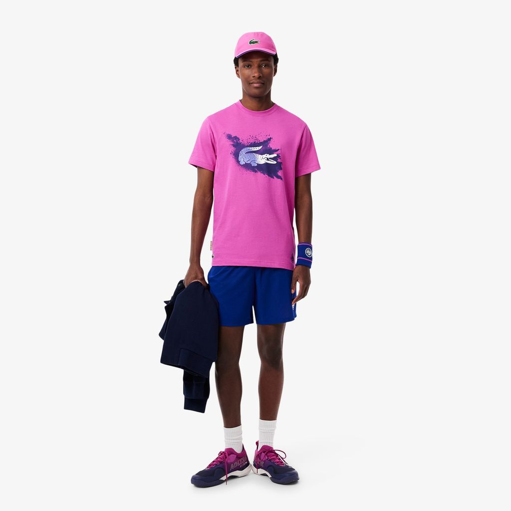Mũ Thể Thao Lacoste Unisex Phiên Bản Roland Garros Chất Liệu Microfiber