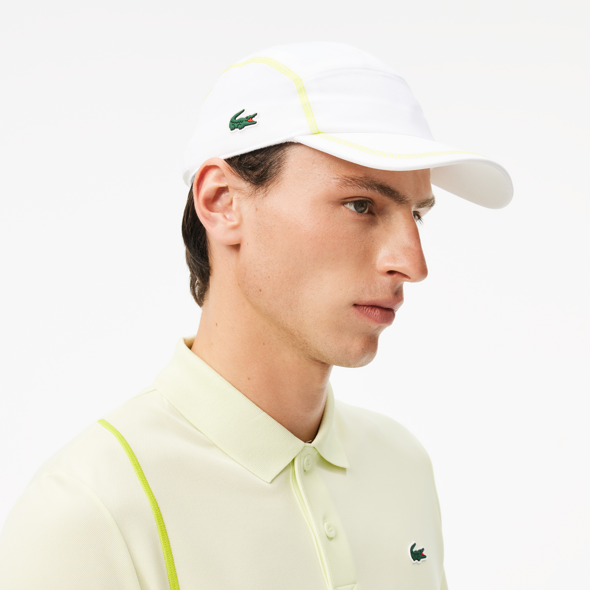 Mũ Tennis Lacoste Nam Hoa Tiết Colourblock