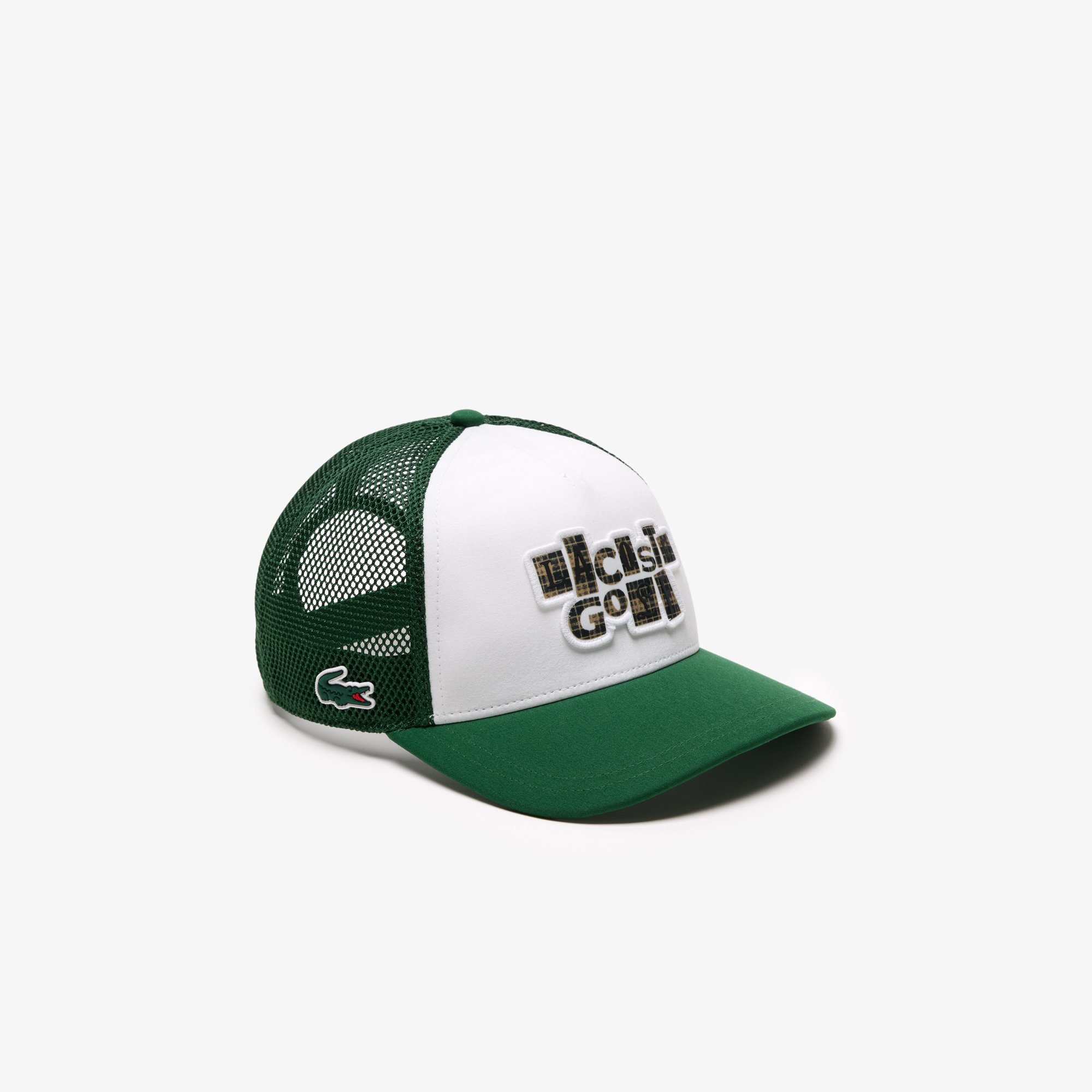 Mũ Golf Lacoste Nam Kết Hợp Hai Chất Liệu