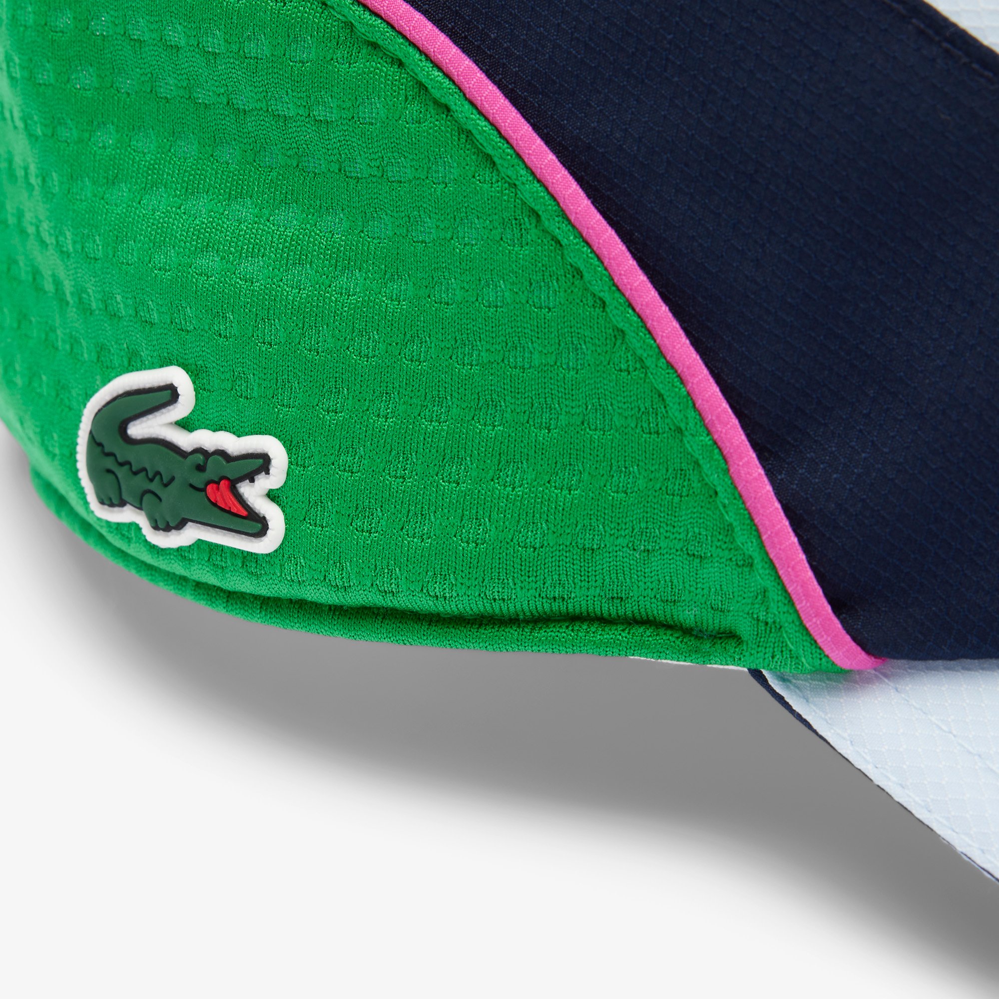 Mũ Tennis Lacoste Nam Chất Liệu Taffeta Hoa Văn Kim Cương