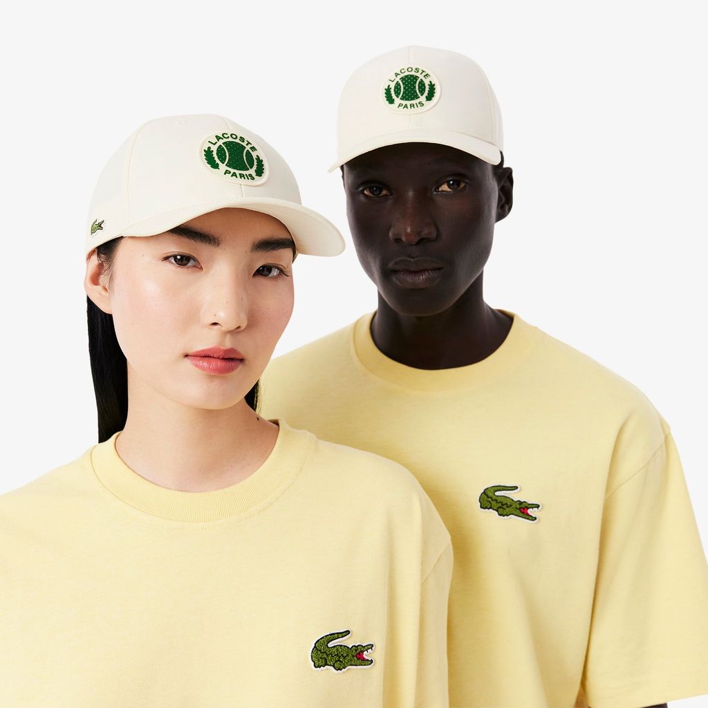 Mũ Bóng Chày Lacoste Unisex Chất Liệu Twill Điều Chỉnh Được