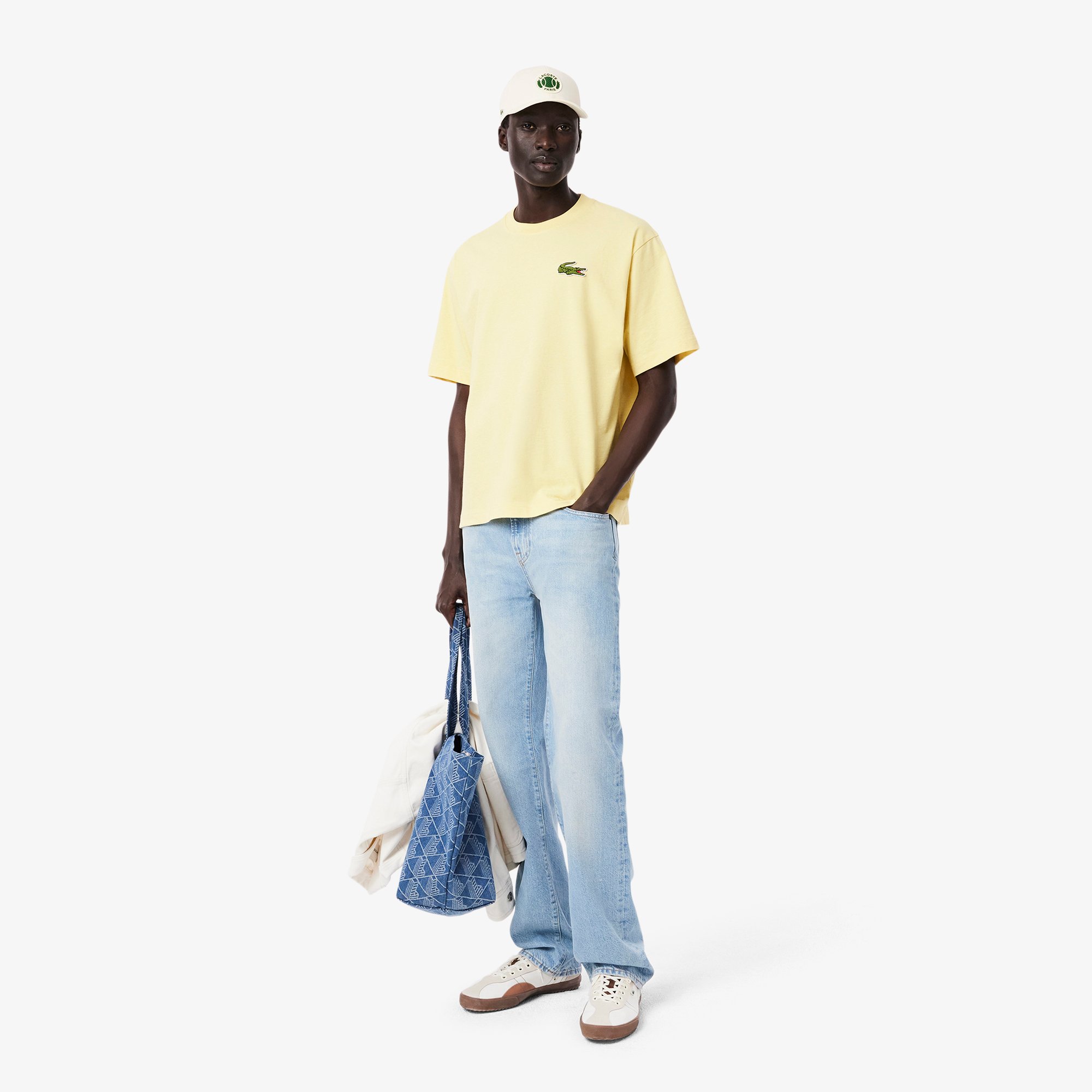 Mũ Bóng Chày Lacoste Unisex Chất Liệu Twill Điều Chỉnh Được