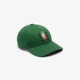 Mũ Lacoste Unisex Chất Liệu Twill Họa Tiết Thêu Có Thể Điều Chỉnh Được