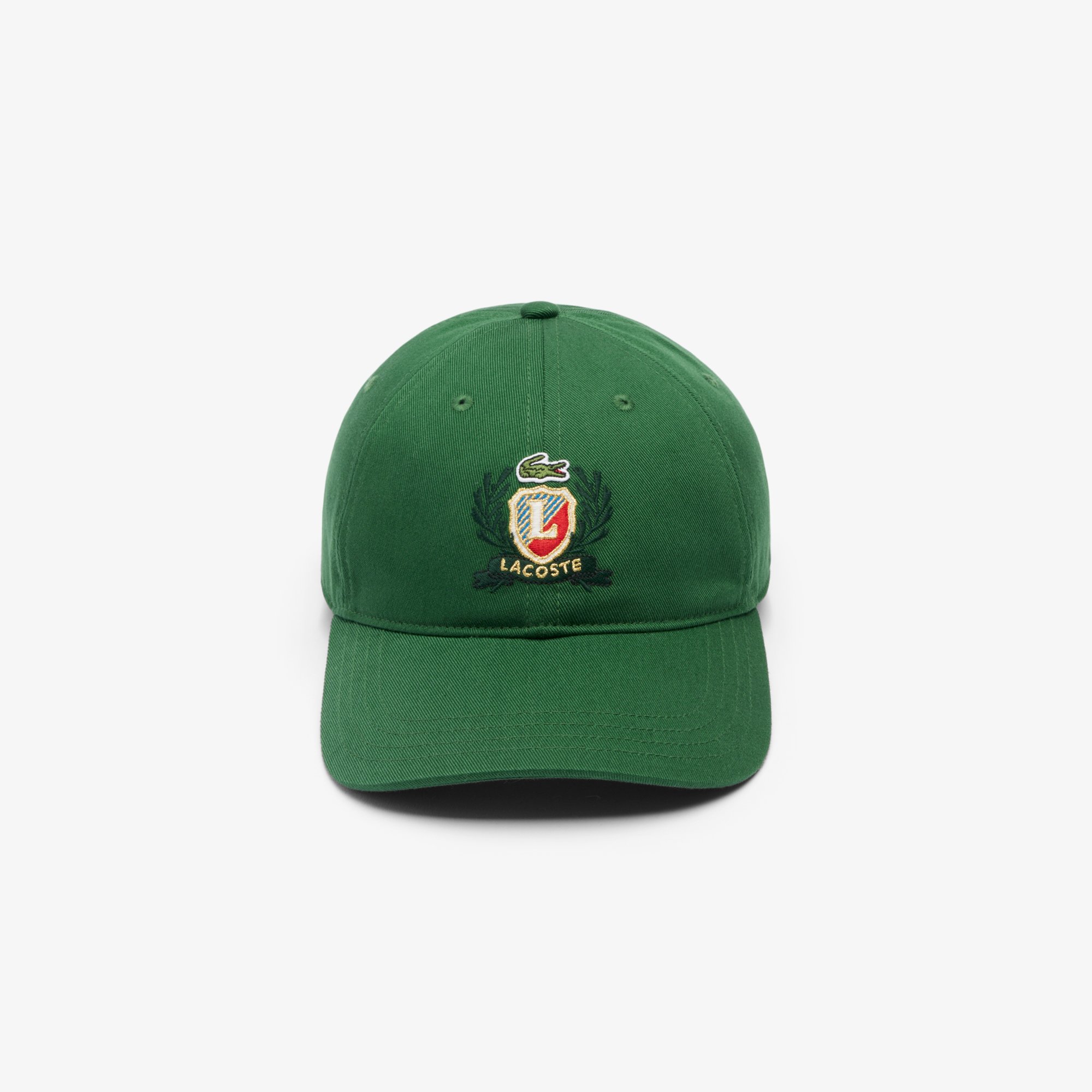 Mũ Lacoste Unisex Chất Liệu Twill Họa Tiết Thêu Có Thể Điều Chỉnh Được
