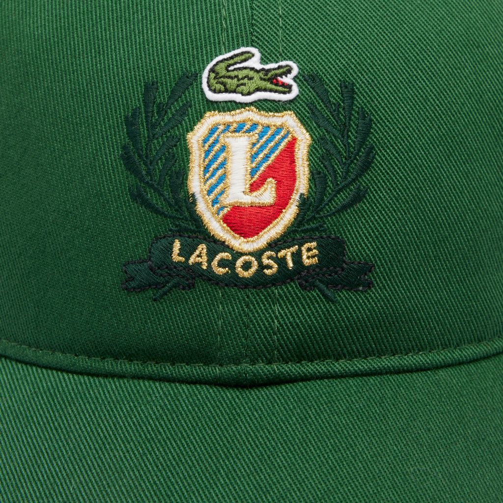 Mũ Lacoste Unisex Chất Liệu Twill Họa Tiết Thêu Có Thể Điều Chỉnh Được