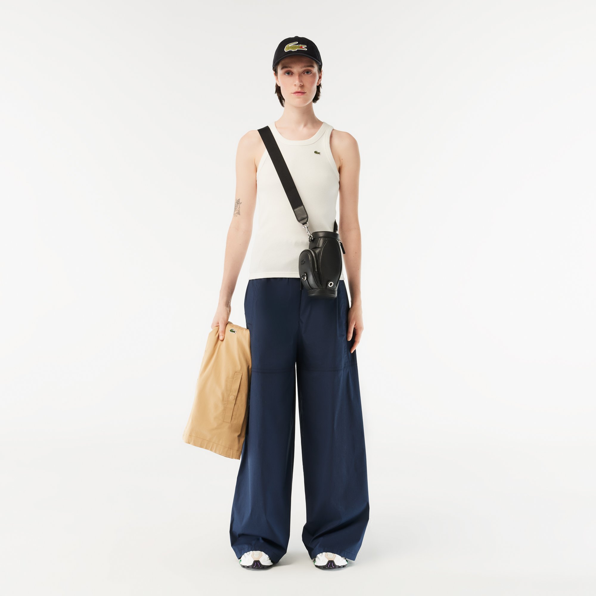 Mũ Lacoste Unisex Có Thể Điều Chỉnh Được Chất Liệu Cotton