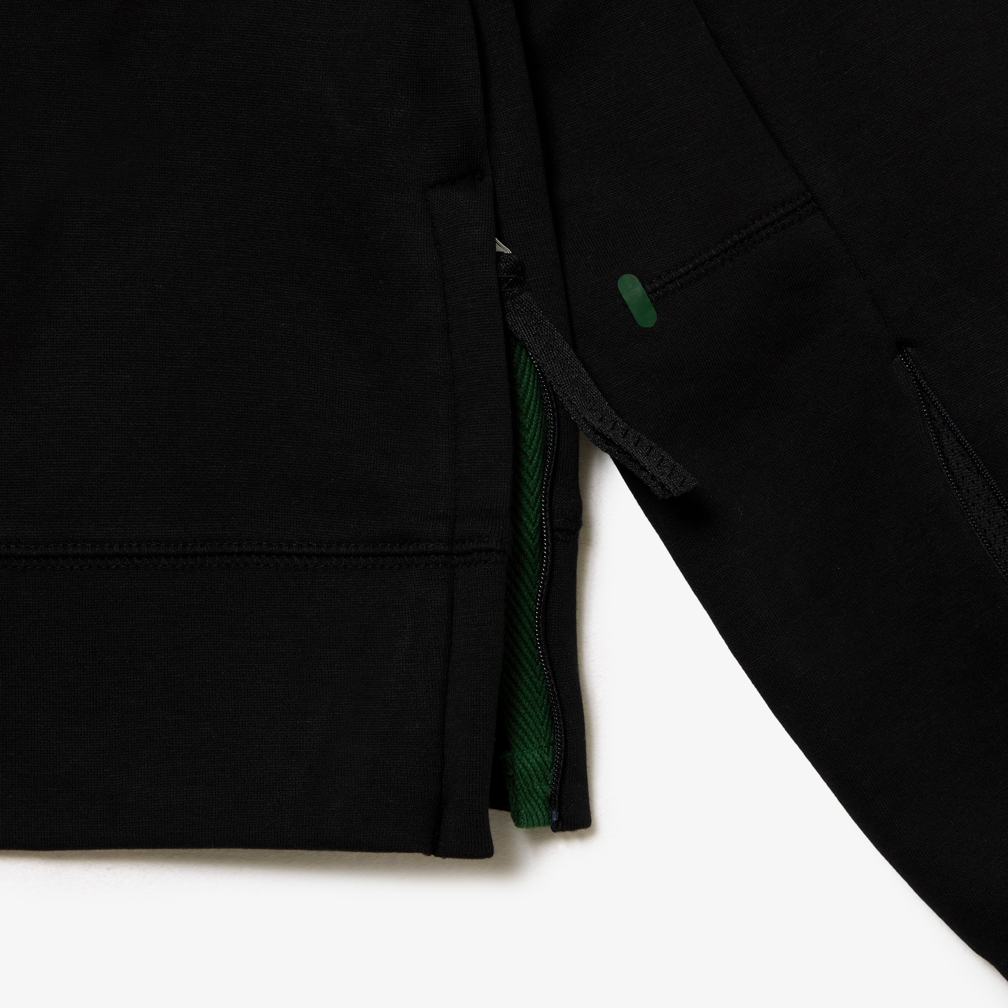 Áo Hoodie Lacoste Nữ Dáng Ngắn Chất Liệu Cotton