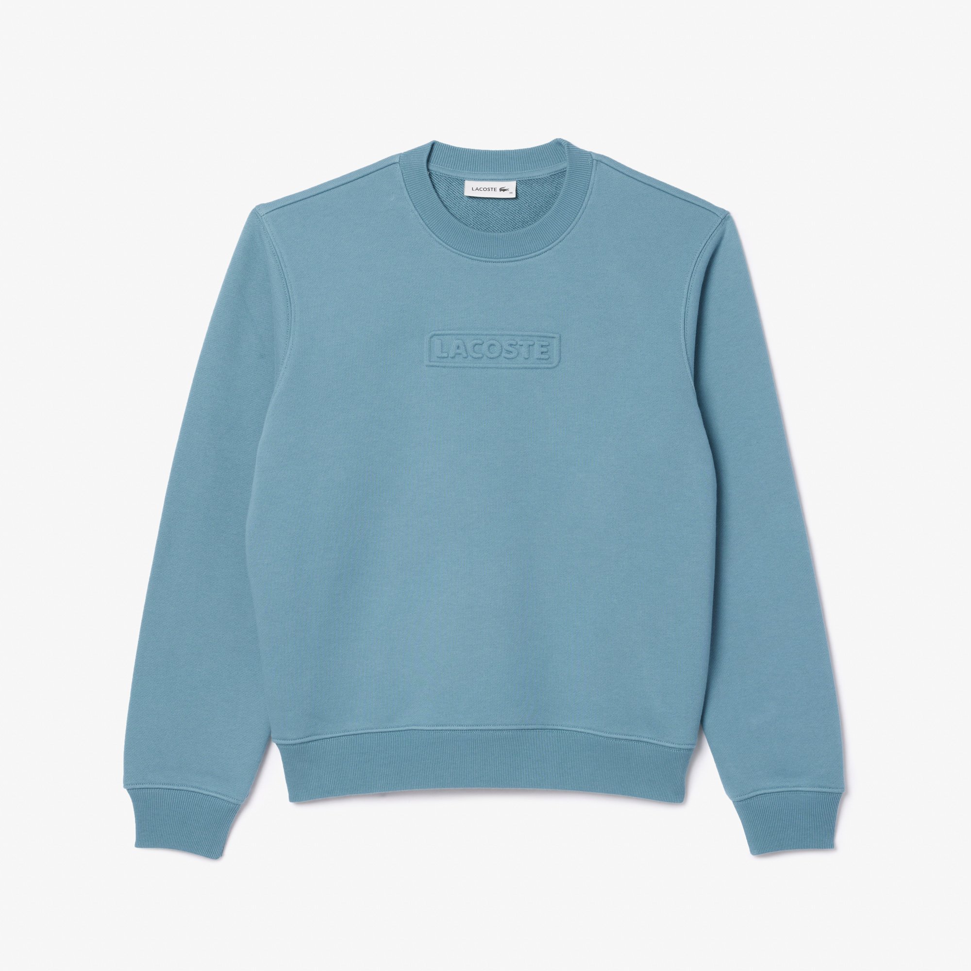 Áo Nỉ Lacoste Nữ Chất Liệu Cotton Có Logo Dập Nổi