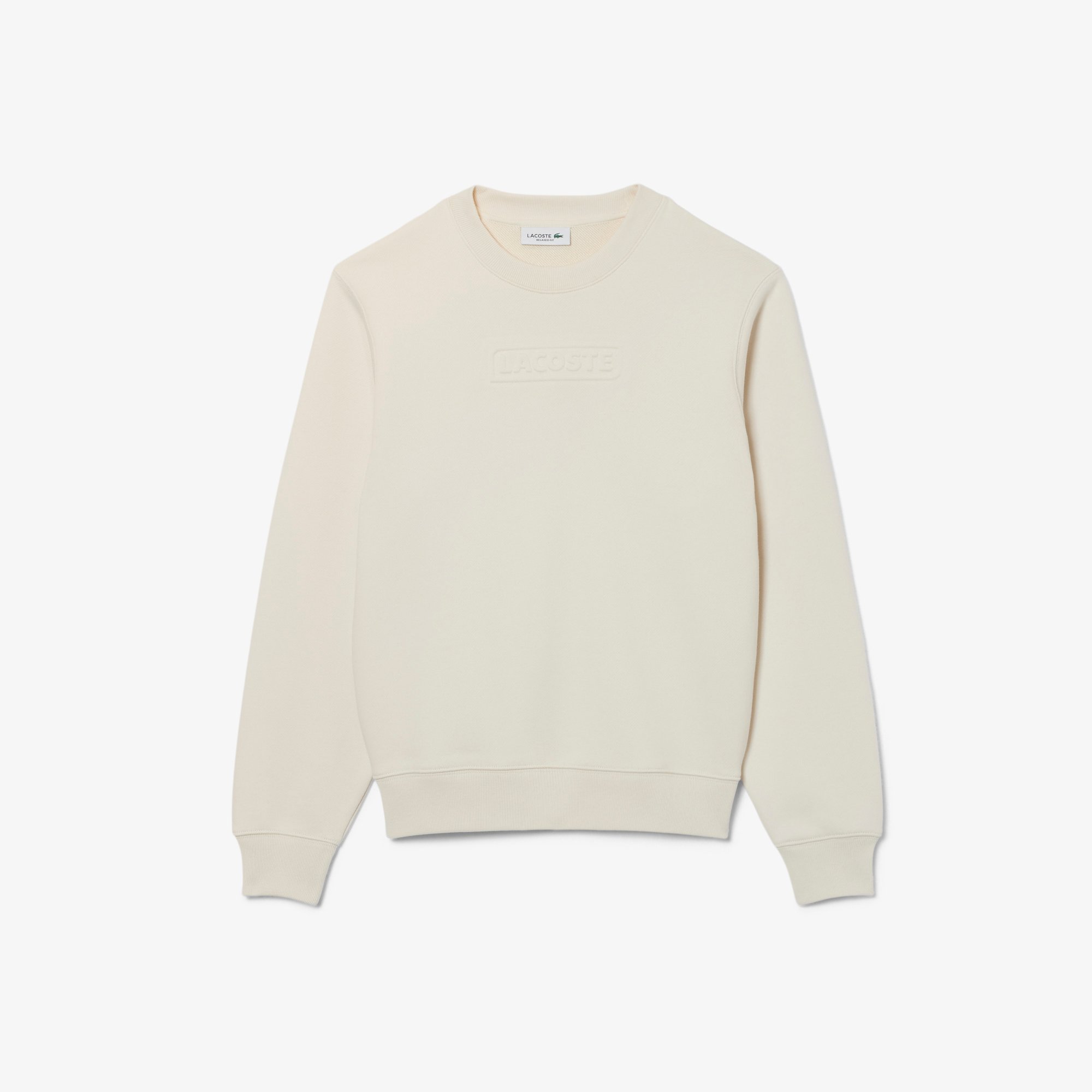Áo Nỉ Lacoste Nữ Chất Liệu Cotton Có Logo Dập Nổi
